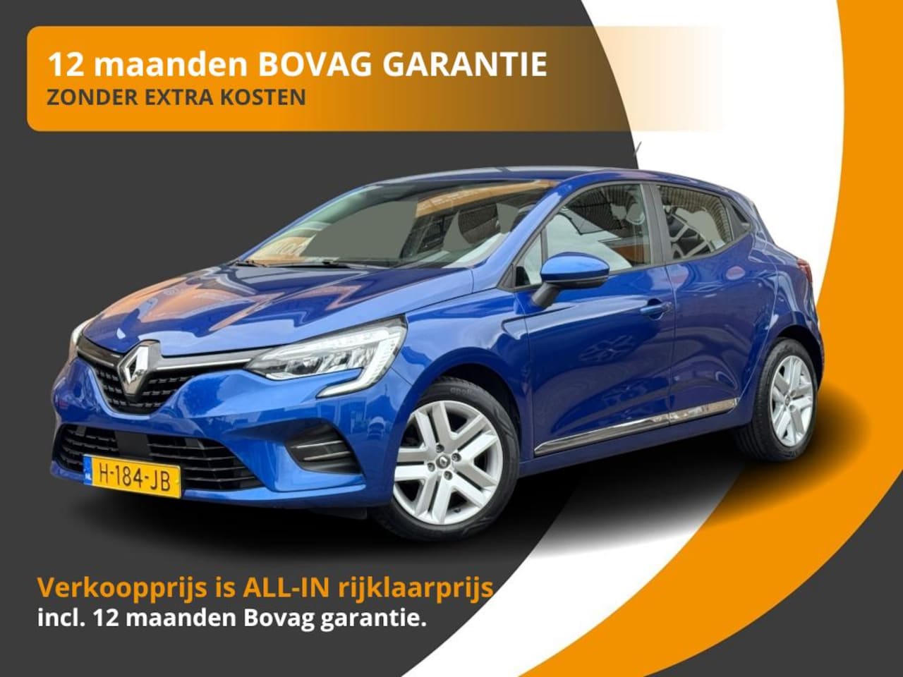 Renault Clio - 1.0 TCe 100pk ZEN 5-DEURS CARPLAY/LED/PDC/NL-AUTO/1E EIG. - AutoWereld.nl