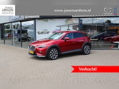 Mazda CX-3 - 2.0 SkyActiv-G 120 GTM-Line , Trekhaak, Navi, Apple Carplay, Clima, Cruise, Camera, PDC, L
