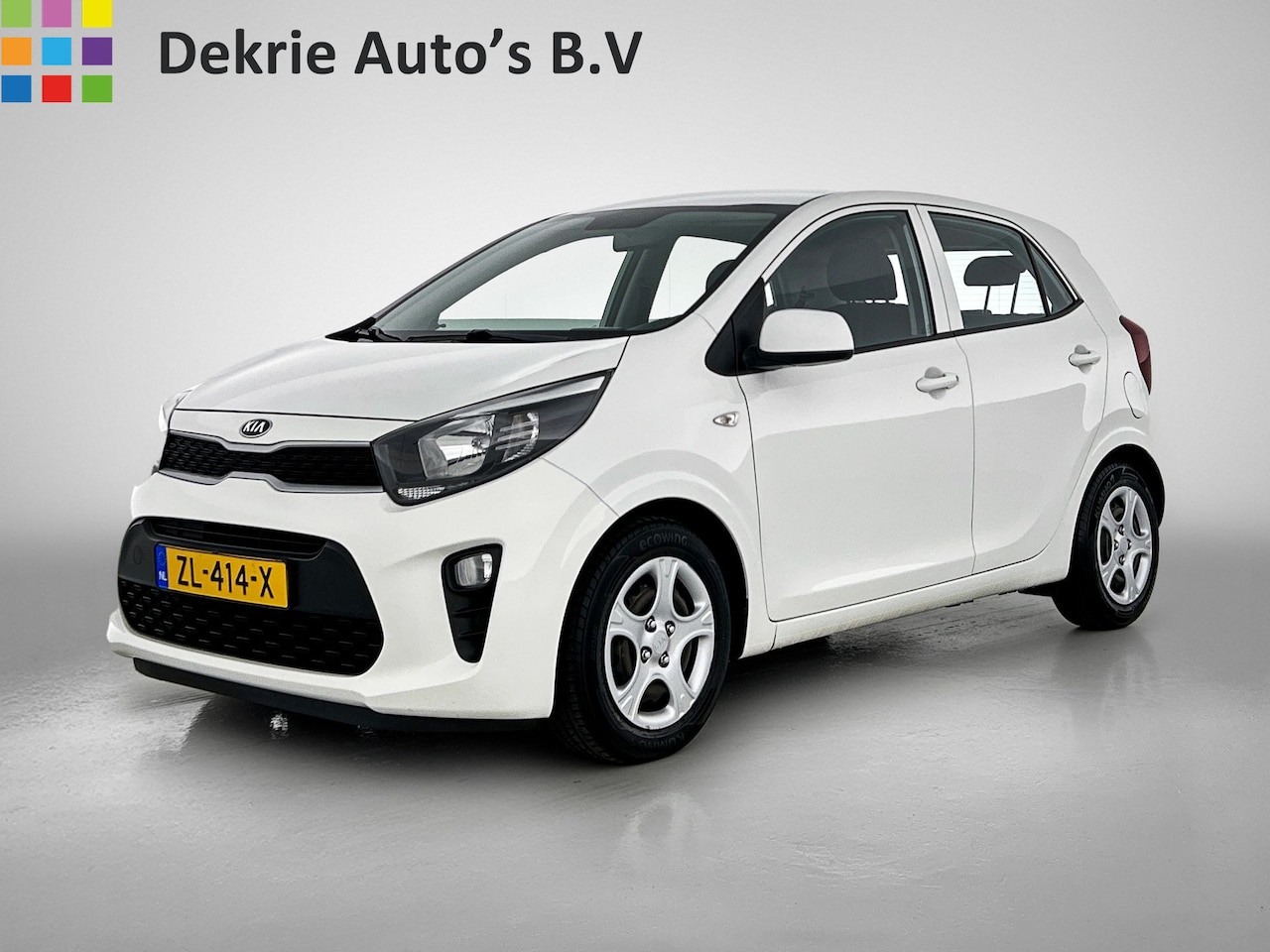 Kia Picanto - 1.0 CVVT 5Drs. EconomyPlusLine / Airco / Electrische ramen / Radio multimedia / Apk nieuw - AutoWereld.nl