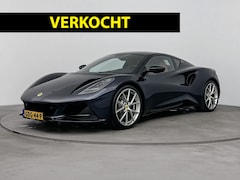 Lotus Emira - First Edition 2.0T | 365pk | Black Pack | Lichtbruin leder | Touring | 20" zilver