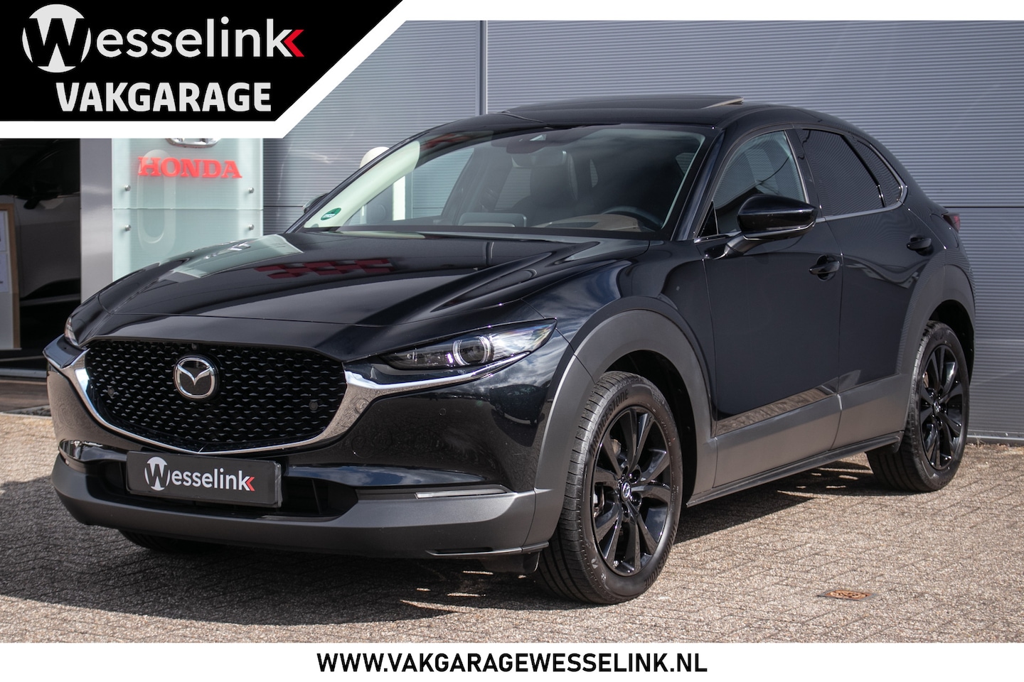 Mazda CX-30 - 2.0 e-SkyActiv-X M Hybrid Luxury aut. AWD All-in rijklaarprijs | Schuif/-kanteldak | Bose - AutoWereld.nl