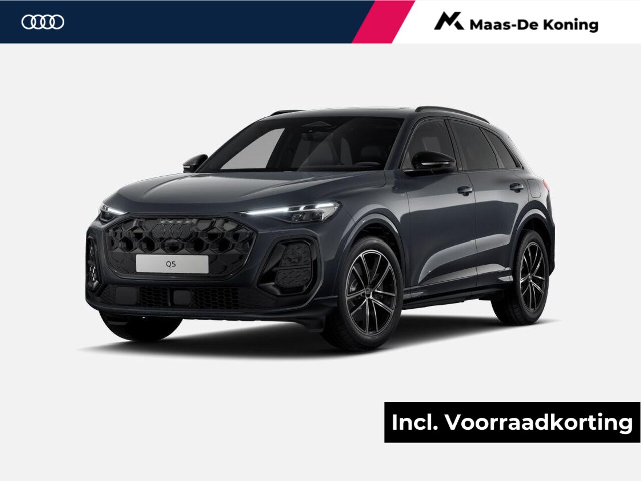 Audi Q5 - 2.0 TFSI e-hybrid quattro S edition 299 PK · Adaptieve luchtvering · Tech plus · Glazen pa - AutoWereld.nl