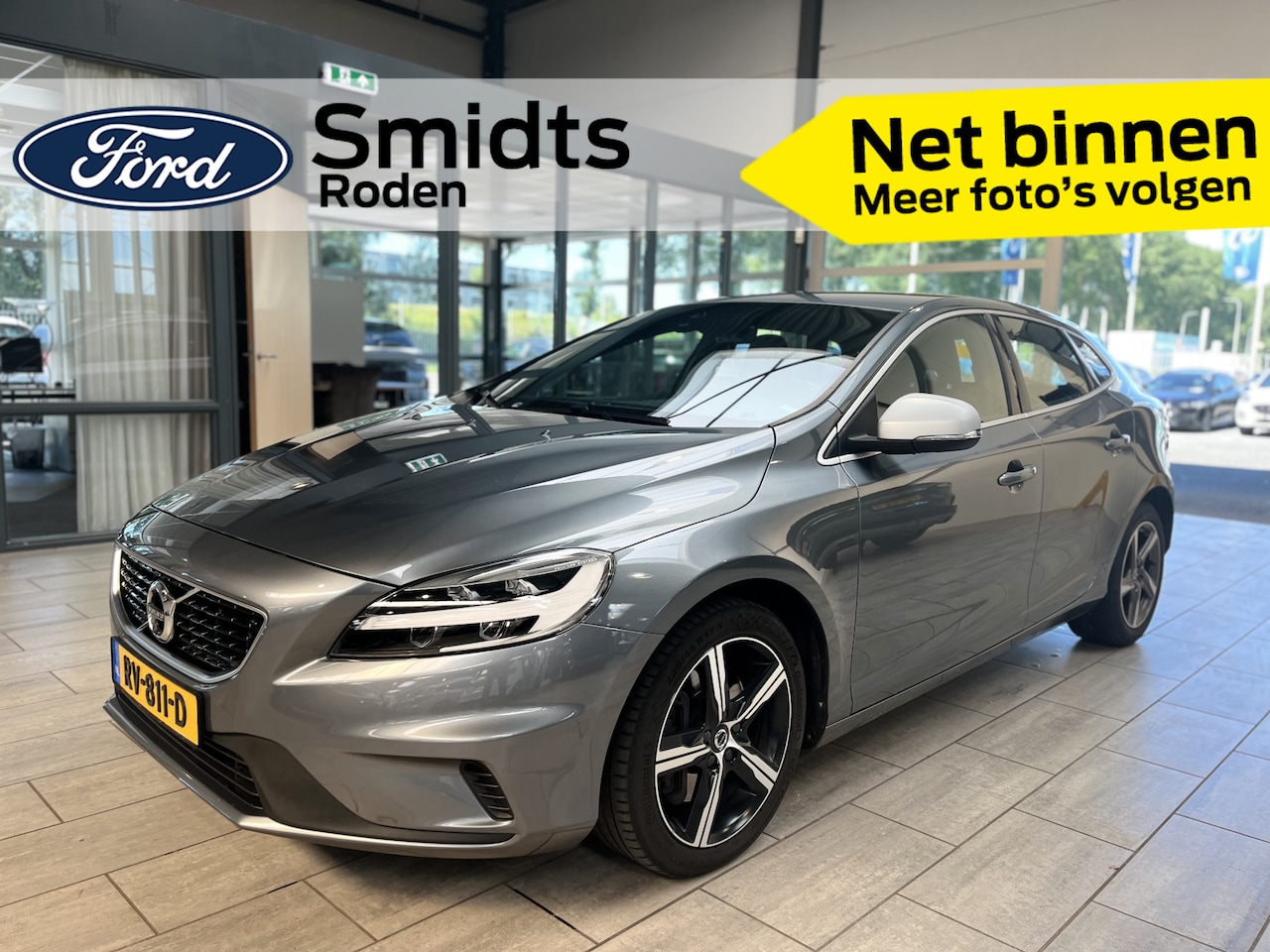Volvo V40 - 190PK T4 Business Sport | Trekhaak | Stoelverwarming voor | R-Design | Park. Sens. Achter| - AutoWereld.nl