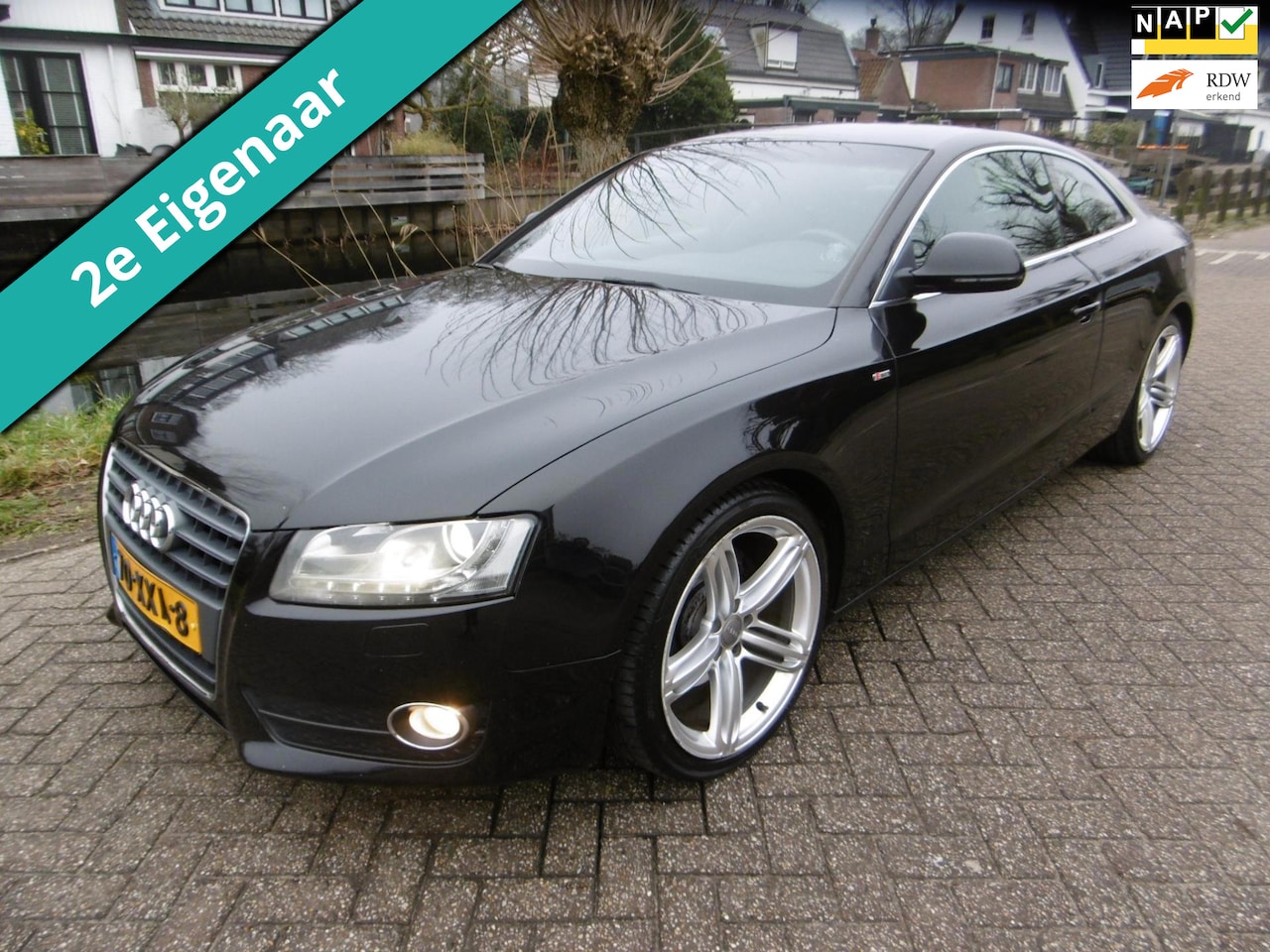 Audi A5 Coupé - 2.0 TFSI 180pk 2e eig. Pro Line Automaat Navi Xenon - AutoWereld.nl
