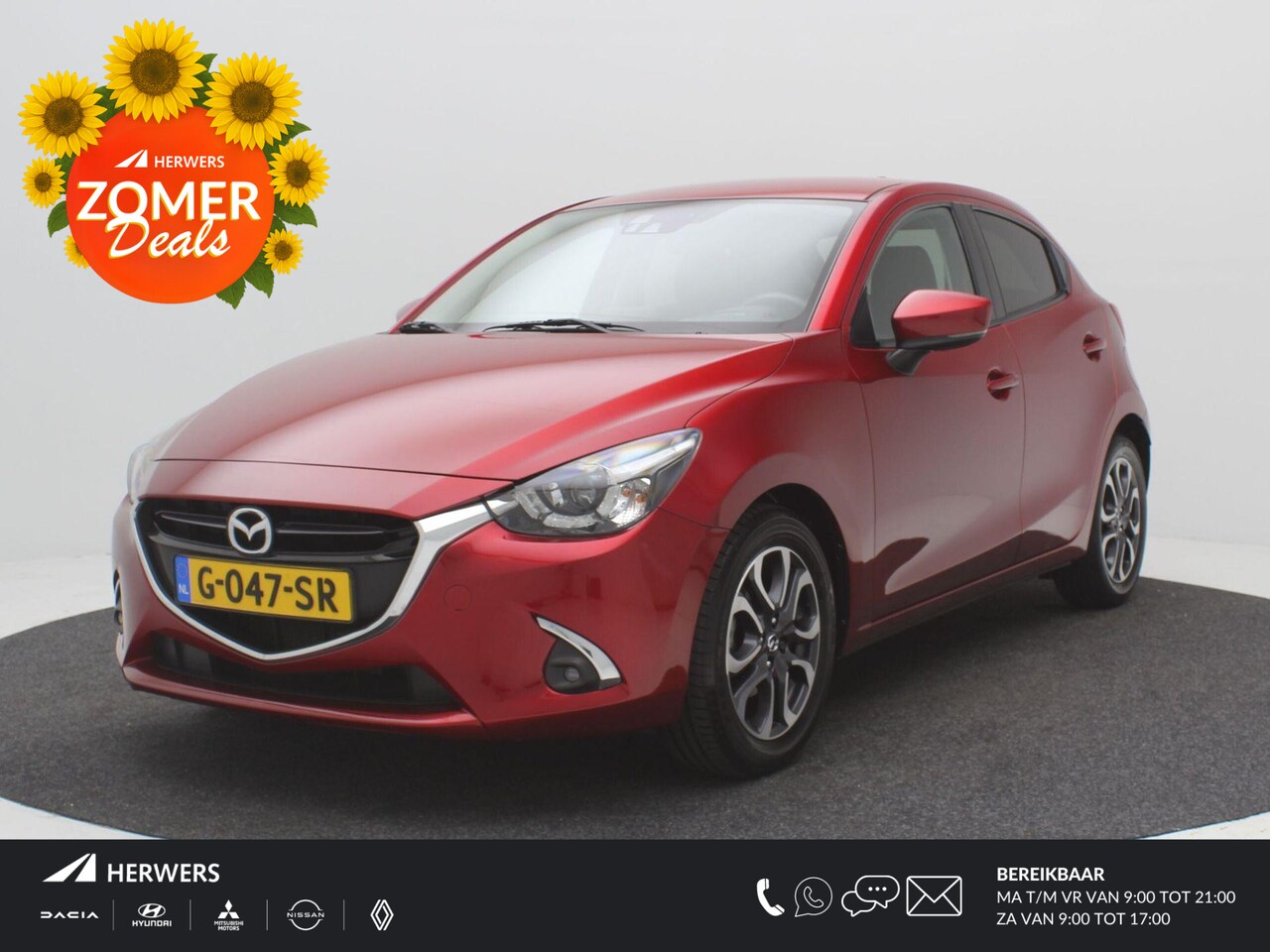 Mazda 2 - 1.5 Skyactiv-G GT-M / Trekhaak / Navigatie / 1ste Eigenaar / Historie aanwezig / HUID Disp - AutoWereld.nl