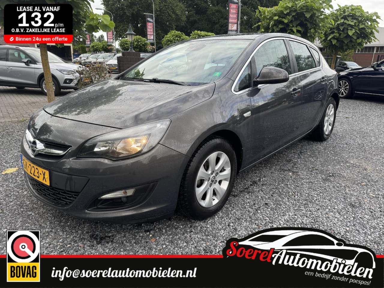 Opel Astra - 1.4 Turbo 115682km 5deurs trekhaak boekjes lm clima - AutoWereld.nl