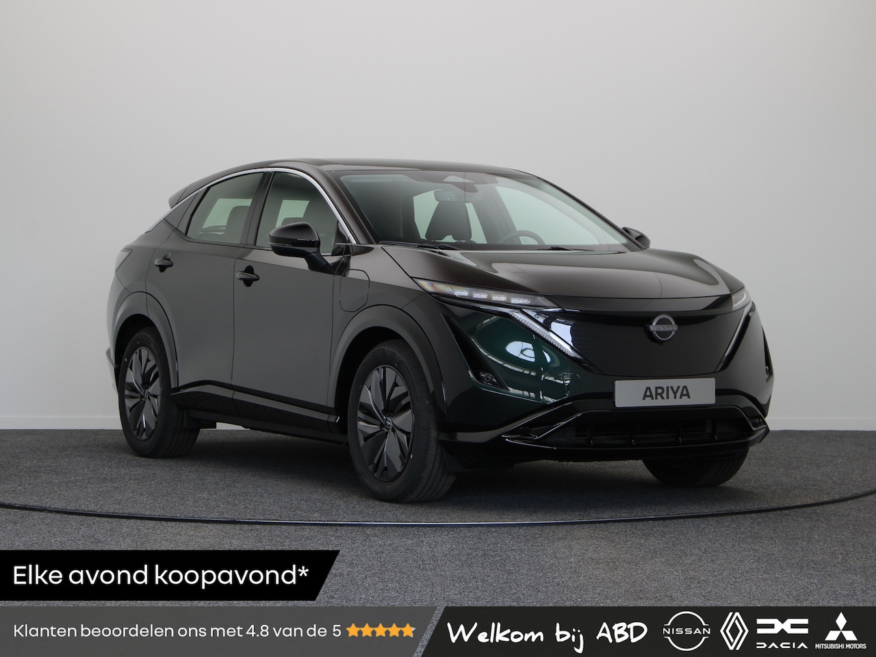 Nissan Ariya - Limited Edition - 87 kWh 87 kWh Batterij | 19" lichtmetalen velgen + aerocover | 22 kW ing - AutoWereld.nl