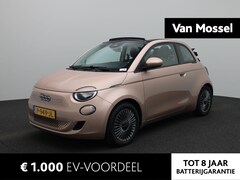 Fiat 500 C - 500e Icon 42 kWh | NAVIGATIE | CRUISE CONTROL | CLIMATE CONTROL | PARKEERSENSOREN | DAB RA