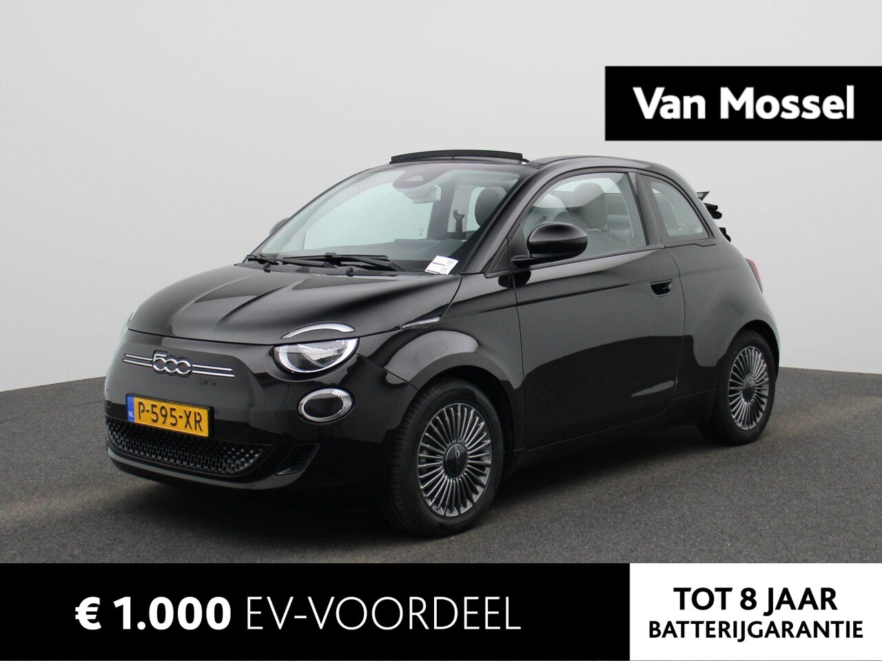 Fiat 500 C - 500e Icon 42 kWh | NAVIGATIE | CRUISE CONTROL | CLIMATE CONTROL | PARKEERSENSOREN | DAB RA - AutoWereld.nl