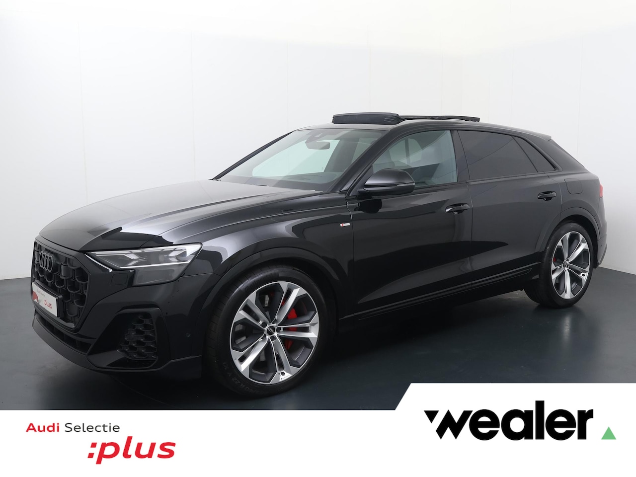 Audi Q8 - 60 TFSI e quattro Pro Line S Competition | 490 PK | SoH 100% | Panoramadak | Vierwielbestu - AutoWereld.nl