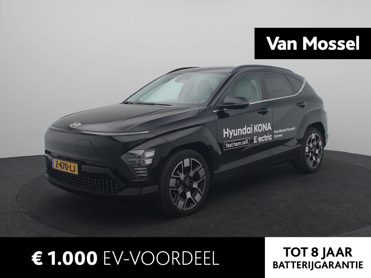 Hyundai Kona Electric - Premium 65.4 kWh | Navigatie | Achteruitrijcamera | Adaptieve Cruise Control | Airco | Dem - AutoWereld.nl