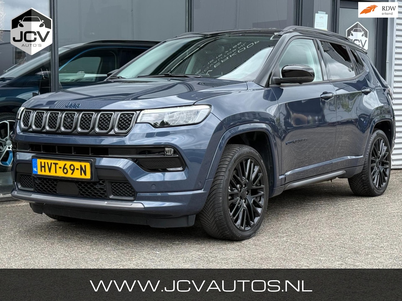 Jeep Compass - 4xe 240 Plug-in Hybrid Electric S 360 CAM/LEER - AutoWereld.nl