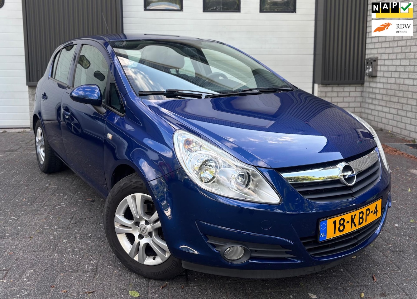 Opel Corsa - 1.4-16V Enjoy NW APK AIRCO LICHTMETAAL CRUISE - AutoWereld.nl