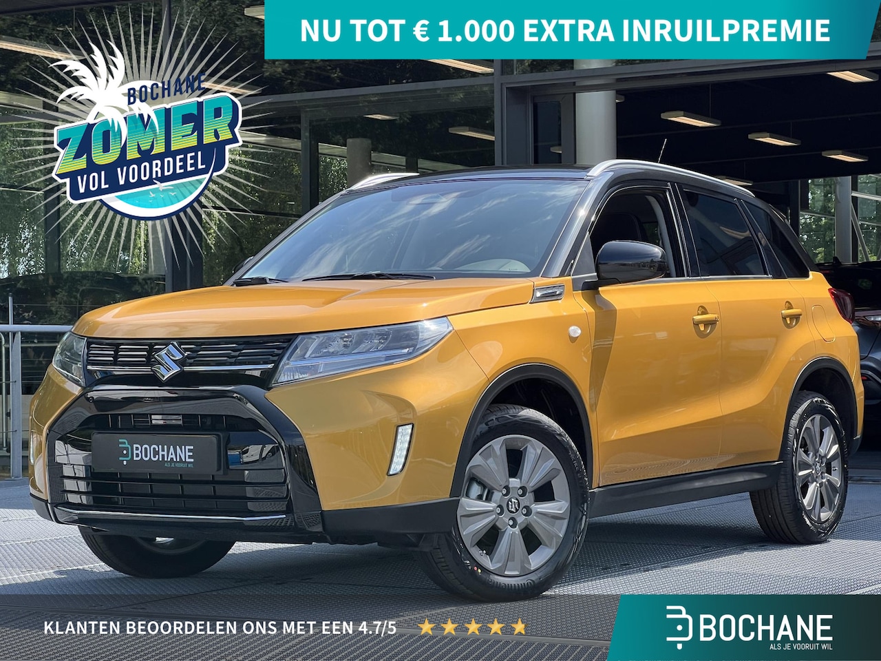 Suzuki Vitara - 1.5 Hybrid Select | Adaptieve Cruise Control |  Navigatie | NIEUW MODEL! - AutoWereld.nl