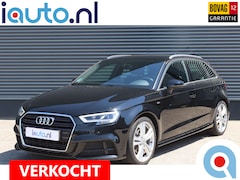Audi A3 Sportback - 35 TFSI CoD Advance Sport S-Line/Virtual Cockpit/Led/Leder/App-Connect/DAB+/18"/Trekhaak a