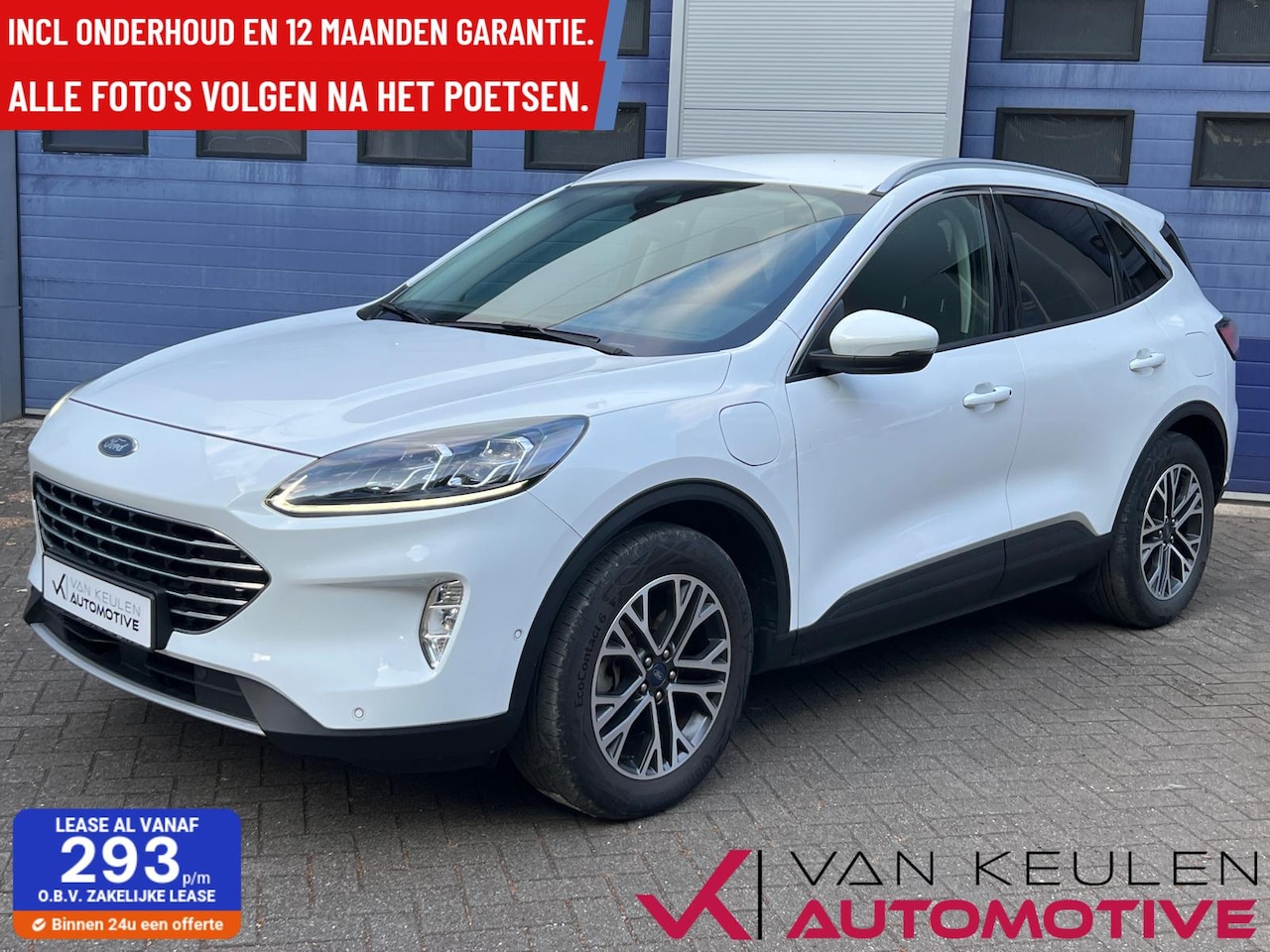 Ford Kuga - 2.5 PHEV Titanium X l Zeer luxe l 1e eigenaar l - AutoWereld.nl