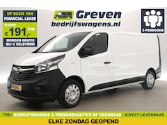 Opel Vivaro - 1.6 CDTI L2H1 Airco Cruise Navigatie PDC 3 Persoons LED Elektrpakket Trekhaak