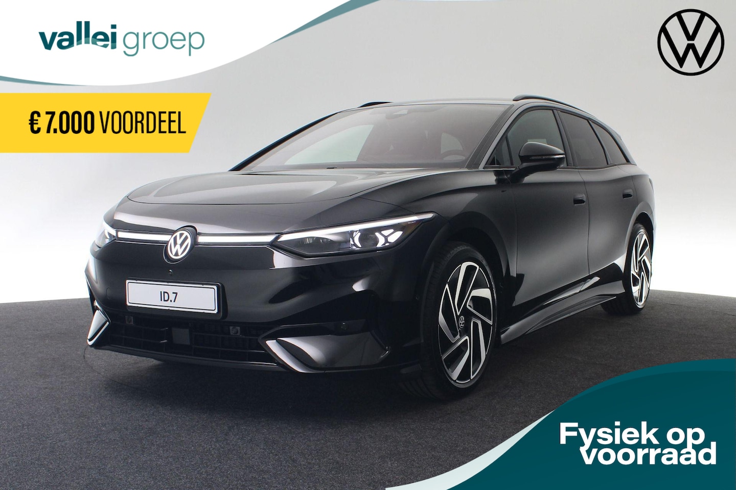 Volkswagen ID.7 Tourer - Pro Business 77 kWh 210 kW / 286 pk | IQ Light | HUD | Stoelventilatie | 360 Camera | 20 i - AutoWereld.nl