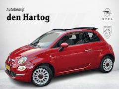 Fiat 500 C - 1.0 Hybrid RED NAVI|CARPLAY|AIRCO|CRUISE|CABRIO