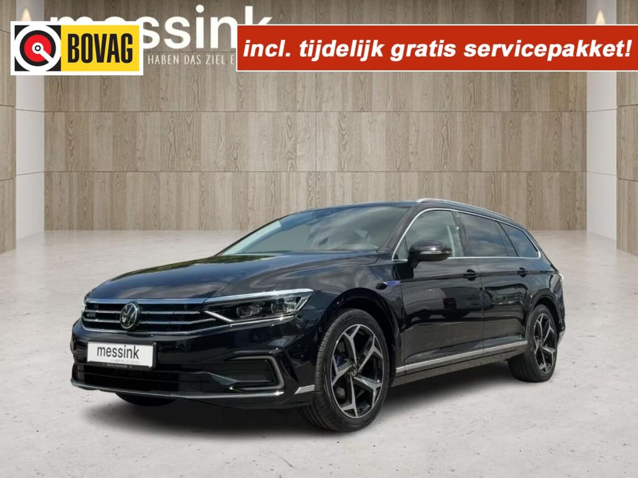 Volkswagen Passat - 1.4TSI Hybrid GTE  R-Line Leder IQ-light Navi ADCR Camera HEAD 18 - AutoWereld.nl