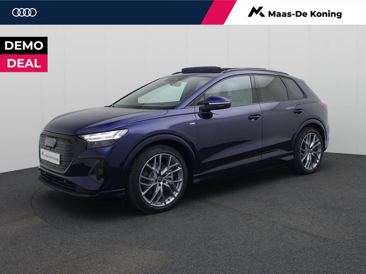 Audi Q4 e-tron - S Edition e-tron 45 210kW/286pk 82Kwh Hatchback El Audi Q4 e-tron 45 quattro S Edition 286 - AutoWereld.nl