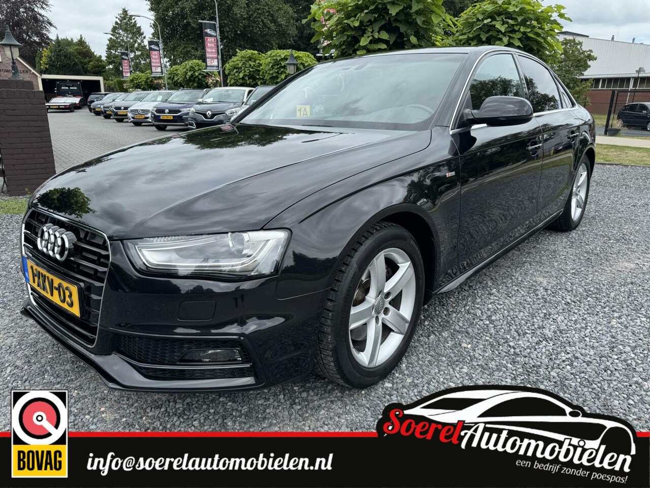 Audi A4 Limousine - 1.8 TFSIe Limited S line navi lm velgen trekhaak - AutoWereld.nl