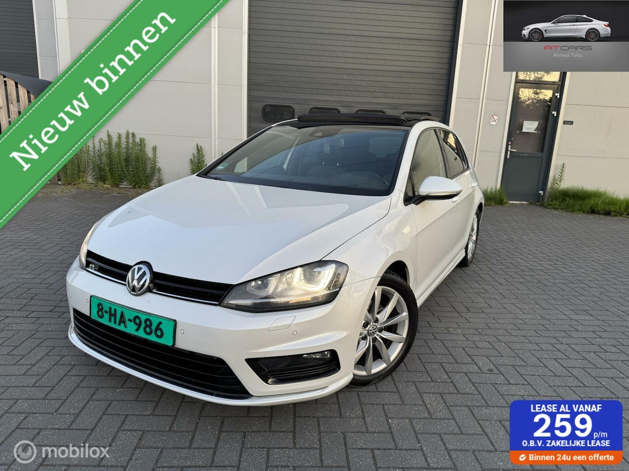 Volkswagen Golf - 1.4 TSI R-Line|dode hoek|DYNAudio| alcantara - AutoWereld.nl