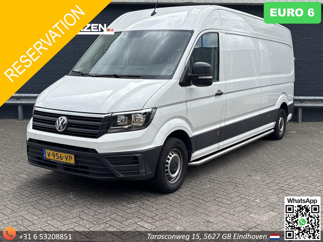 Volkswagen Crafter - 35 2.0 TDI L4H3 | € 11.350,- NETTO! | Euro 6 | Bijrijdersbank | Airco | Cruise | Navi | Ca - AutoWereld.nl