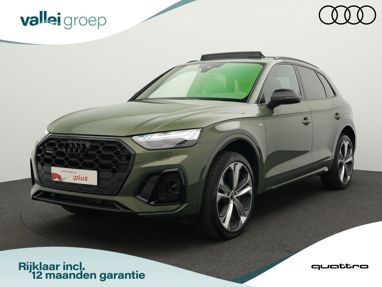 Audi Q5 - 50 TFSI e 299 pk S-tronic S edition Competition / S-Line | Panoramadak | Trekhaak | Matrix - AutoWereld.nl