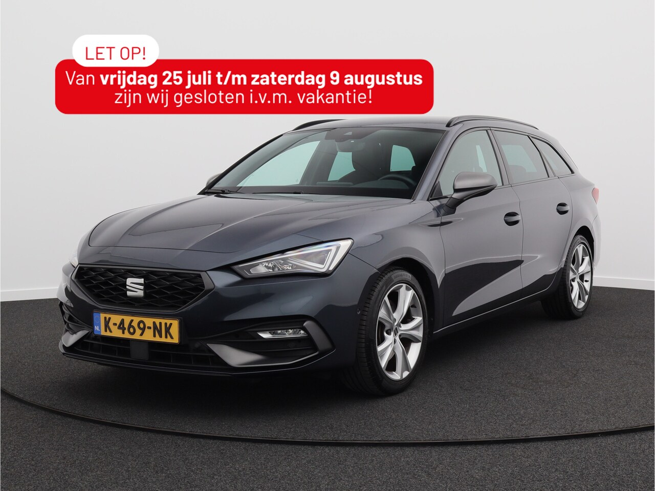 SEAT Leon Sportstourer - 1.5 eTSI FR Launch Edition/ automaat/ zeer mooi! - AutoWereld.nl