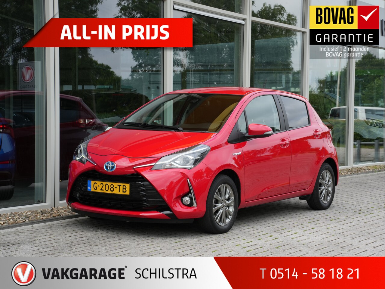 Toyota Yaris - 1.5 Hybrid Dynamic | Climate Control | Camera | Android/Apple Carplay - AutoWereld.nl
