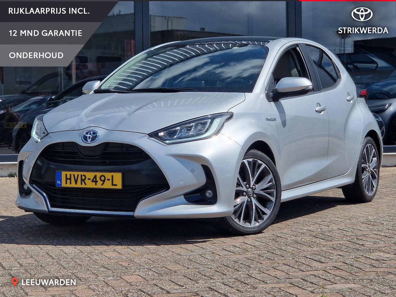 Toyota Yaris - 1.5 Hybrid Executive Panoramadak Trekhaak volledig leder interieur - AutoWereld.nl