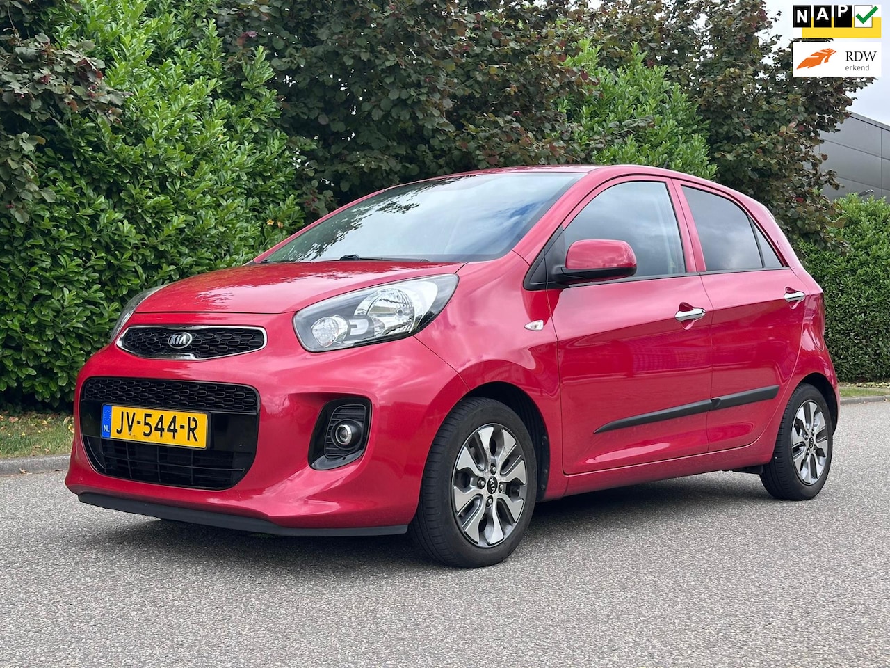Kia Picanto - 1.0 CVVT ComfortPlusLine Navigator Achteruit Camera*Navigatie*NAP*Cruise*Clima*LM velgen* - AutoWereld.nl