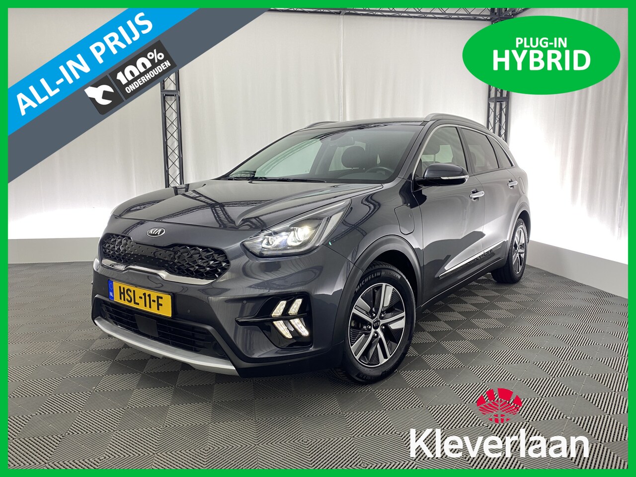 Kia Niro - 1.6 GDi PHEV DynamicPlusLine | Apple Carplay |  | Stoelkoeling | Navi | DAB | - AutoWereld.nl