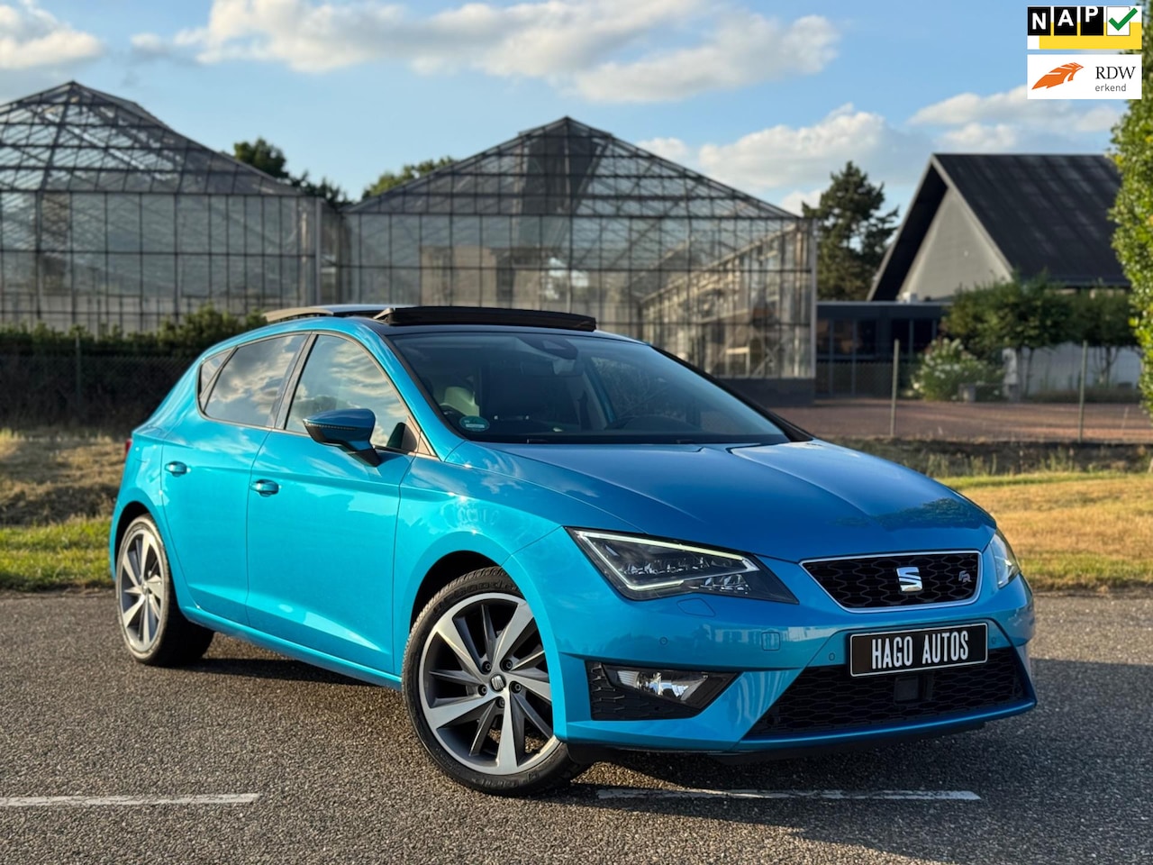 SEAT Leon - 1.4 EcoTSI 3x FR AUT | LED | Navi | Pano | Carplay | PDC | Lane Assist | Front Assist - AutoWereld.nl