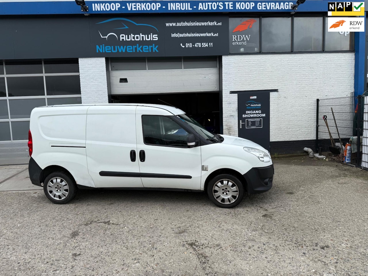 Fiat Doblò Cargo - 1.4 Maxi- L2H1- met schuifdeur en een nieuwe APK!!! - AutoWereld.nl