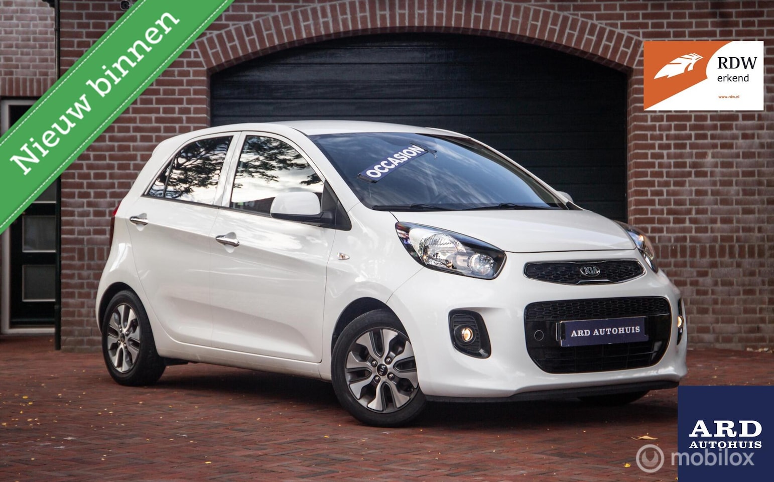 Kia Picanto - 1.0 CVVT ComfortPlusLine|Cruise|AC|Blueth,|Cam| - AutoWereld.nl