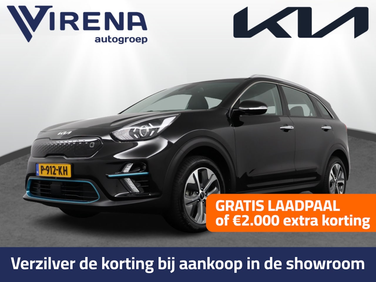 Kia e-Niro - DynamicLine 64 kWh - SOH 97,2% - Apple CarPlay/Android Auto - Achteruitrijcamera - Adaptie - AutoWereld.nl