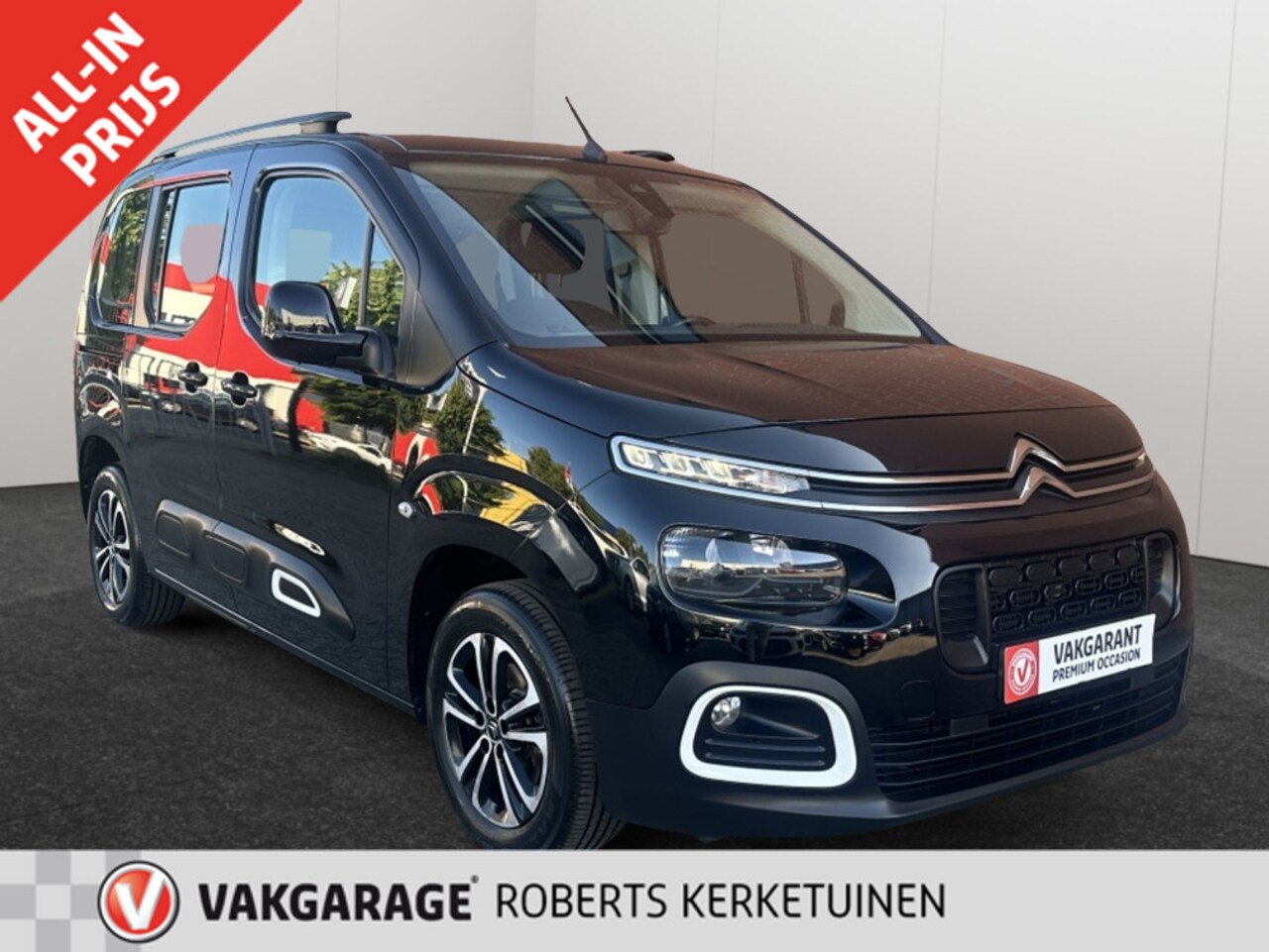 Citroën Berlingo - 1.2 PureTech Feel Praktisch, Zuinig & Helemaal Gezinsproof! - AutoWereld.nl
