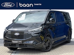 Ford Transit Custom - 320 2.5 PHEV L2H1 Black Platinum DC | 2x schuifdeur | 0, 99% Fin. Lease | Leder | Driver A