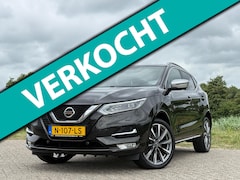 Nissan Qashqai - 1.3 DIG-T Tekna+ | Brilliant Black | Leder/MemorySeats/Pano/AppConnect/CAM/ParkPilot/Stoel