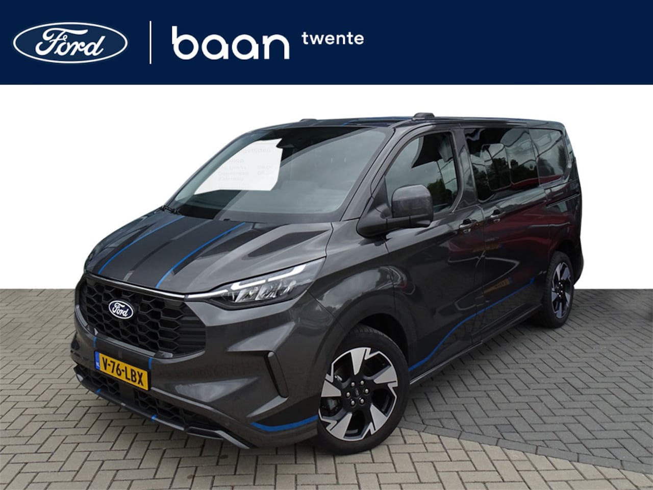 Ford Transit Custom - 320 2.0 TDCI L1H1 Sport DC AWD | 170Pk | 19" LM | Standkachel | Driver Assistance Pack Ult - AutoWereld.nl