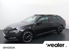 Skoda Superb Combi - 1.4 TSI iV Sportline Business | 218 PK | SoH 93% | Panoramadak | Matrix LED koplampen | Al