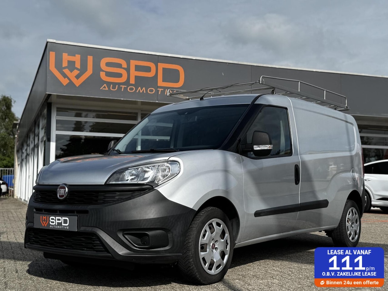 Fiat Doblò Cargo - 1.3 MJ L2H1 Maxi|Imperiaal|Airco||kasten - AutoWereld.nl