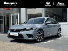 Honda Civic - 2.0 e:HEV Elegance € 1850 KORTING Dodehoek detectie, verwarmde stoelen , All-in Rijklaarpr