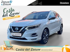 Nissan Qashqai - 1.3 DIG-T Tekna + |Navigatie| Lederen bekleding |Elektrisch verstelbare stoelen met geheug