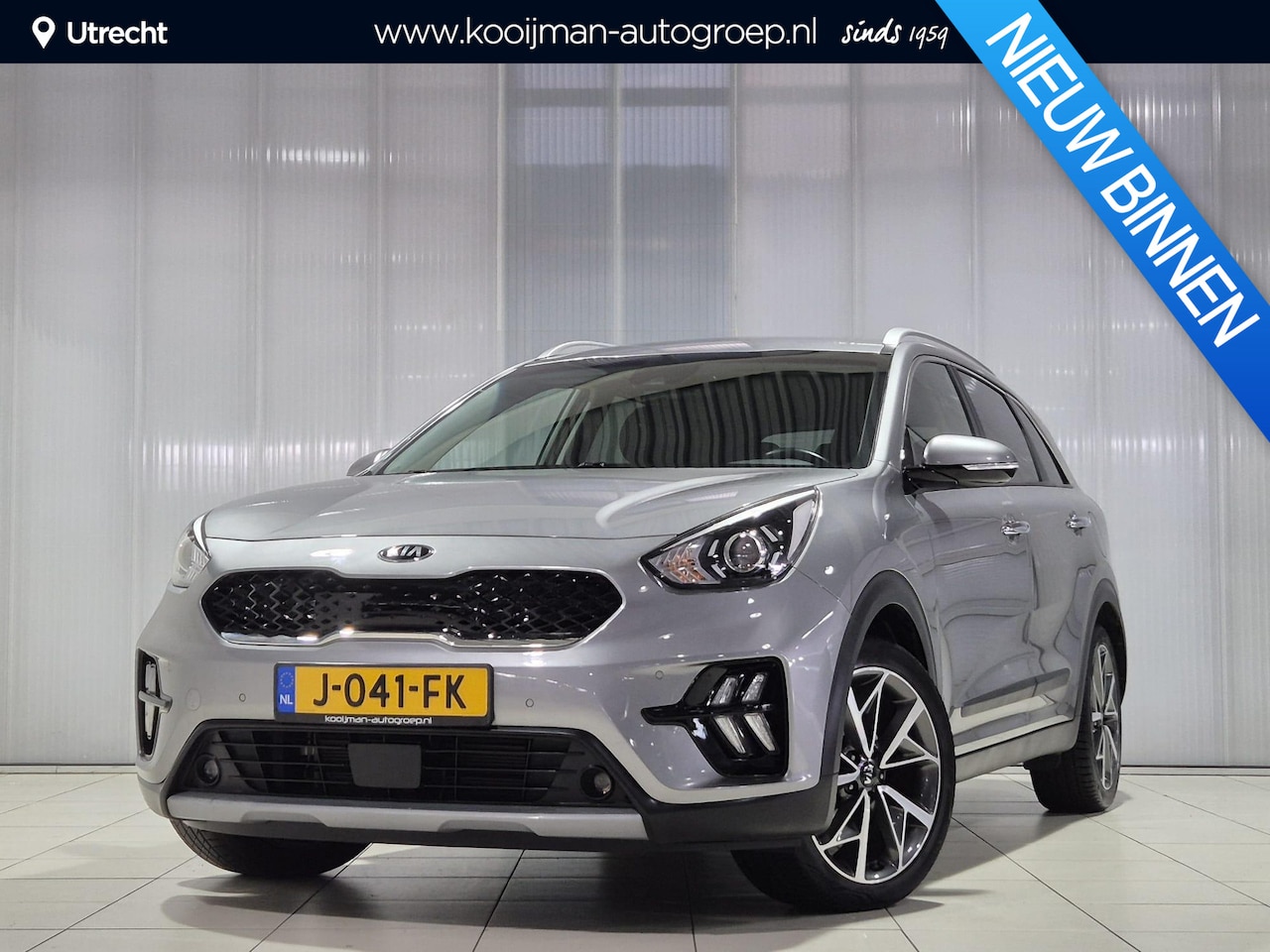 Kia Niro - 1.6 GDi Hybrid DynamicPlusLine Apple Carplay/Android Auto, Stoel en stuur verwarming. - AutoWereld.nl