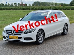Mercedes-Benz C-klasse Estate - 180 Business Solution AMG /Pano/LED/Trekh./Navi/17"/Elect. klep/