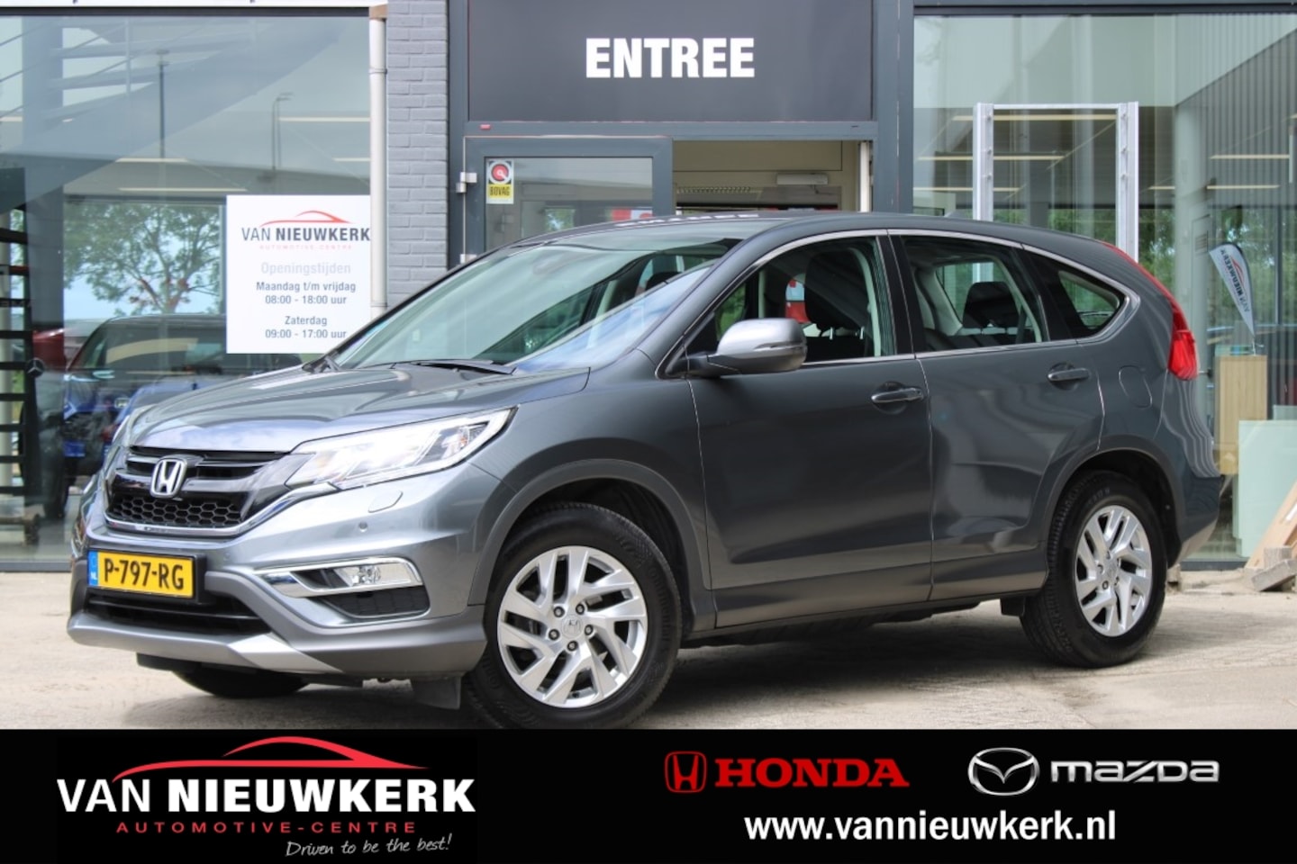 Honda CR-V - 2.0 16V 4WD Automaat Elegance | Navi | Trekhaak - AutoWereld.nl