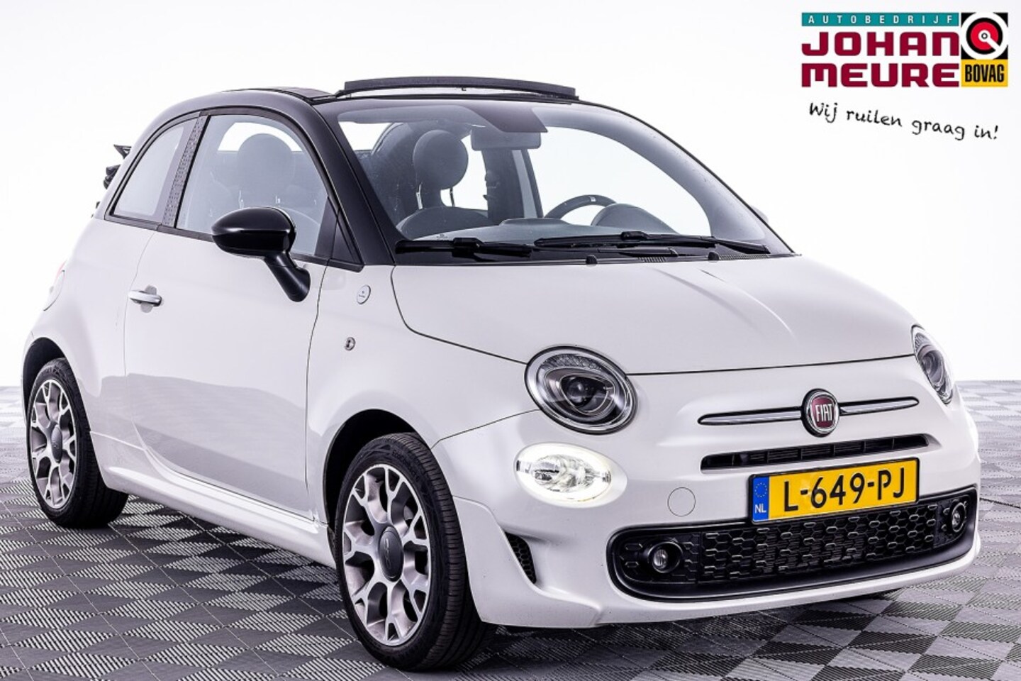 Fiat 500 C - 1.0 Hybrid Hey Google ✅ 1e Eigenaar - AutoWereld.nl